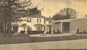 photo of a building and courtyard